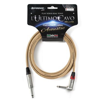 REFERENCE L'ultimo Cavo Deluxe JJR 3mt Neutrik Cavo Jack - Jack angolato 