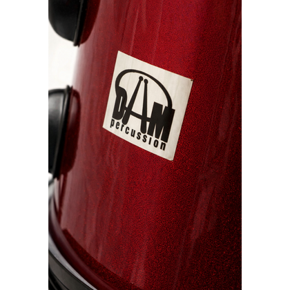 Batteria Acustica Cassa 22" Completa 5 pezzi Rossa