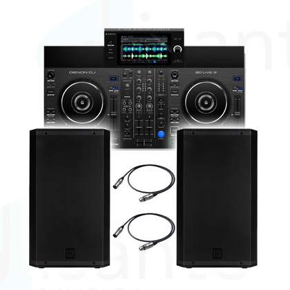 DENON DJ SC Live 2 + RCF ART 915-A Coppia + Cavi