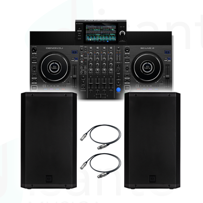 DENON DJ SC Live 4 + RCF ART 915-A MK5 Coppia + Cavi