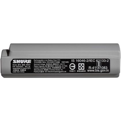 SHURE SB904 Batteria ricaricabile per GLXD+