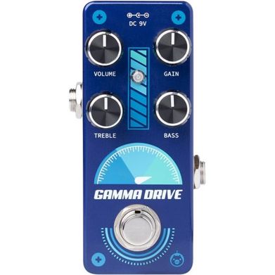 PIGTRONIX Gamma Drive Overdrive con Equalizzatore a due bande per chitarra e basso