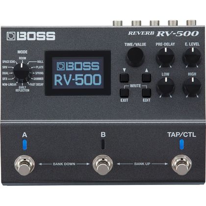 BOSS RV-500 Effetto Riverbero a pedale per chitarra e basso