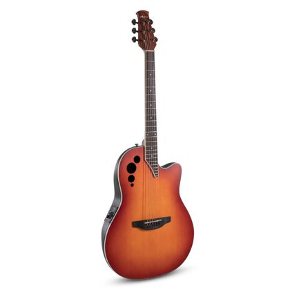 Ovation Applause Elite AE48-1 Super Shallow Cutaway Honeyburst Satin Chitarra acustica elettrificata