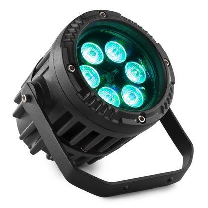 Beamz BWA63 LED AluPAR IP65 6x3W RGB IP65