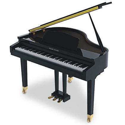 Pear River GP1100 White Pianoforte digirale a coda nero 88 tasti hammer action