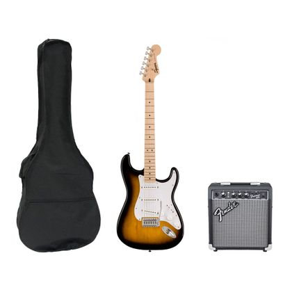 Fender Sonic Stratocaster Sunburst Bundle + Accessori