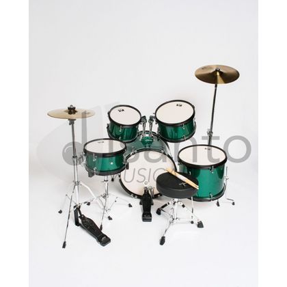 Batteria Acustica Completa - Junior Series 5 pezzi Acid Green