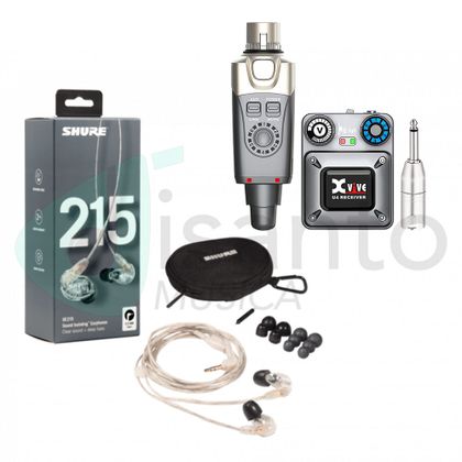  Xvive U4 + Shure SE 215 CLE