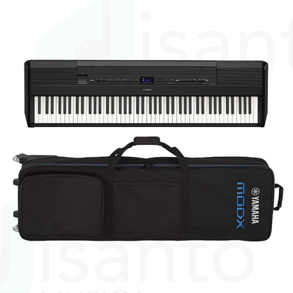 Yamaha “P525” Pianoforte Digitale 88 Tasti Pesati e Borsa con ruote Yamaha