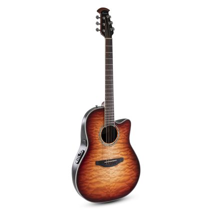 Ovation Celebrity Traditional Plus Mid-depth CS24X-7C-G Cognac Burst Chitarra Acustica Elettrificata