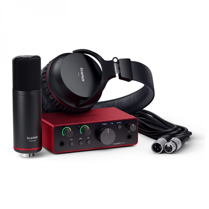 Focusrite Scarlett Solo Studio (4th Gen) Scheda Audio USB