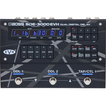 BOSS SDE-3000-EVH Pedale Delay per chitarra e basso