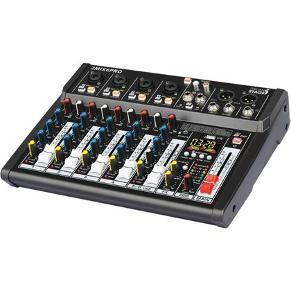 Italian Stage 2MIX6PRO Mixer 6 Canali con USB e Bluetooth