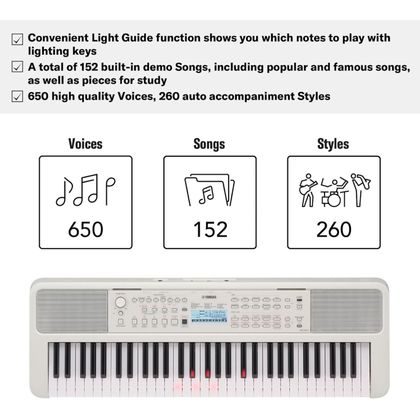 YAMAHA EZ-310 Tastiera Digitale 61 tasti Didattica