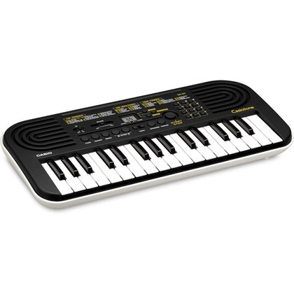 Casio SA-51 mini-tastiera 32 tasti scolastica, con Borsa, Alimentatore e Cuffie