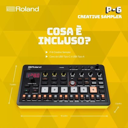 ROLAND P-6 Campionare con Sintesi Granulare