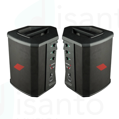 Proel FREEONEX Sistema portatile Bluethooth con Mixer 200W (Coppia)