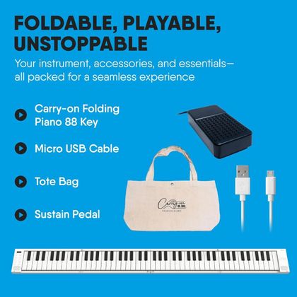 Blackstar Carry On Folding Piano 88 Pianoforte pieghevole 88 tasti