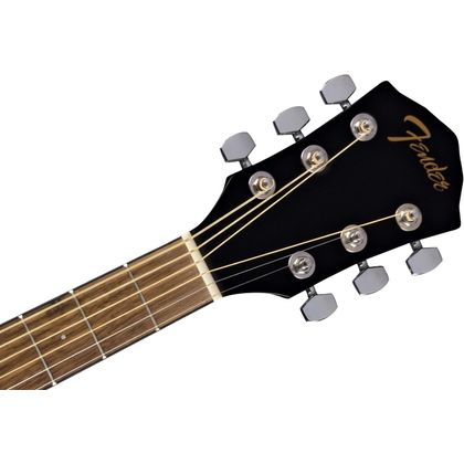 Fender FA125CE Black Chitarra acustica elettrificata nera