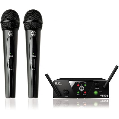 AKG WMS40 Mini 2 Dual Vocal Set US25-B-D