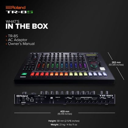 ROLAND TR-8S Rhythm Performer (AIRA)