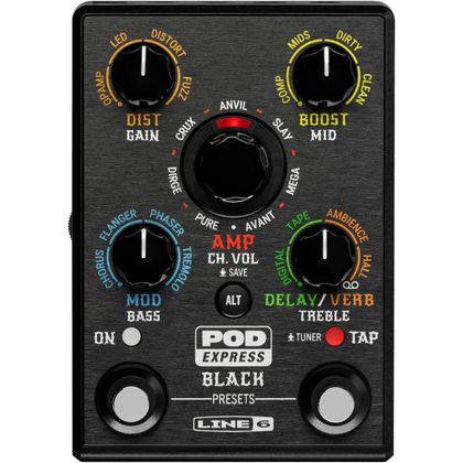 LINE6 Pod Express Black Edition Multieffetto per Chitarra