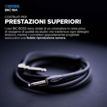 BOSS BIC-10A Blue Cavo per strumenti 3m