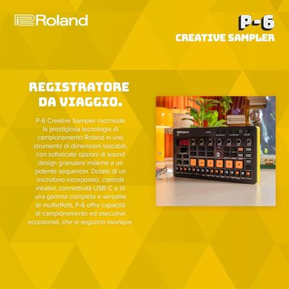 ROLAND P-6 Campionare con Sintesi Granulare