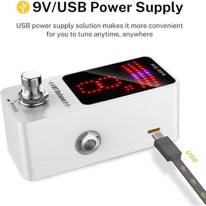 DONNER Mini Pedal Deluxe Tuner EC885