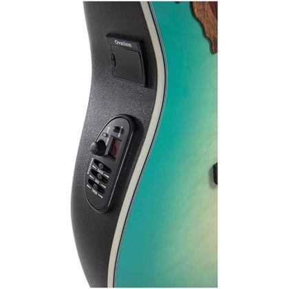 Ovation Celebrity Elite Plus Mid Cutaway Mintburst Chitarra Elettroacustica