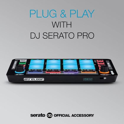 Reloop Neon Pad Controller per Serato DJ