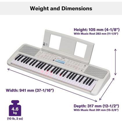 YAMAHA EZ-310 Tastiera Digitale 61 tasti Didattica