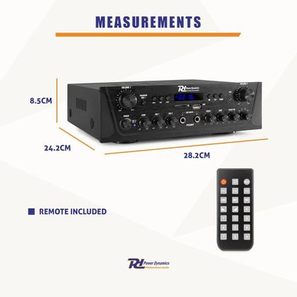POWER DYNAMICS PV220BT Audio Amplifier System 200W