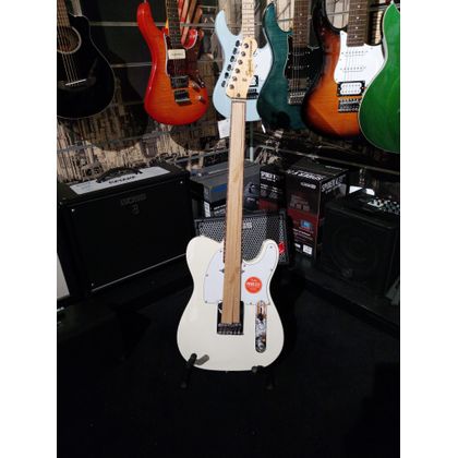 B-Stock Fender Squier Affinity Telecaster LRL WPG Olympic White Chitarra elettrica + borsa omaggio