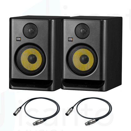 Coppia Monitor KRK RP5 RoKit G5 130W + Cavi