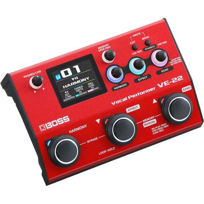 BOSS VE-22 Vocal Performer avanzato