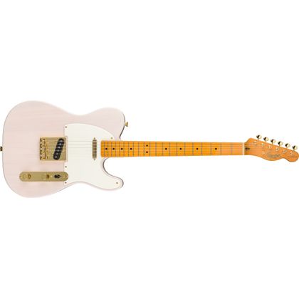 FENDER FSR Classic VIbe '50s Telecaster MP Parchment Pickguard Gold Hardware Whi