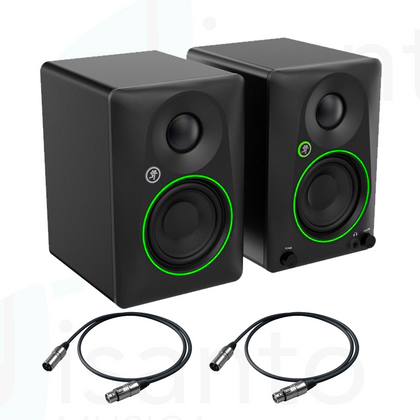 Coppia Monitor Mackie CR3.5BT + Cavi