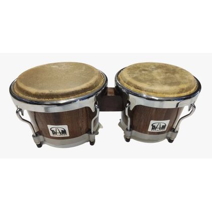 ZHB110D Coppia Bongos noce scuro 7,5" e 8,5"