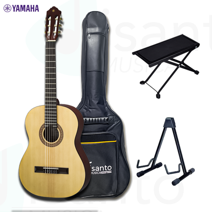 Yamaha C40 III Chitarra Classica Natural + Custodia + Supporti
