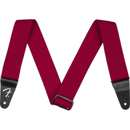 FENDER Tracolla Supersoft Maroon 2" Red