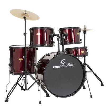 SOUNDSATION EDK22B-WR Batteria Acustica Wine Red