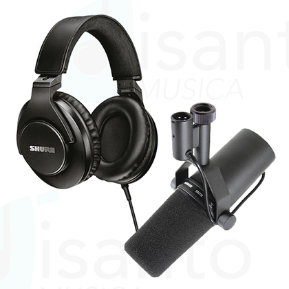 SHURE SRH440A + Shure SM7B