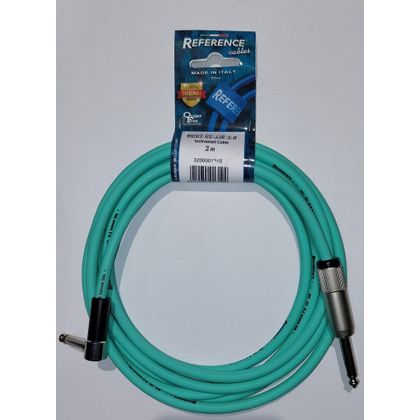 REFERENCE RIC02-GS-JJR-6M Cavo Jack - Jack Angolato Surf Green 6 mt.
