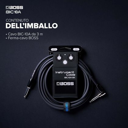 BOSS BIC-10A Blue Cavo per strumenti 3m