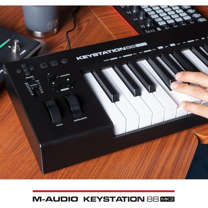 M-AUDIO Keystation 88 Mk3 Tastiera MIDI USB 88 Tasti