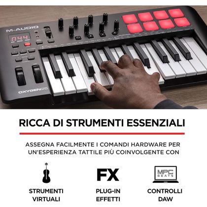 M-AUDIO Oxygen 25 Mk5 Tastiera MIDI USB 25 Tasti