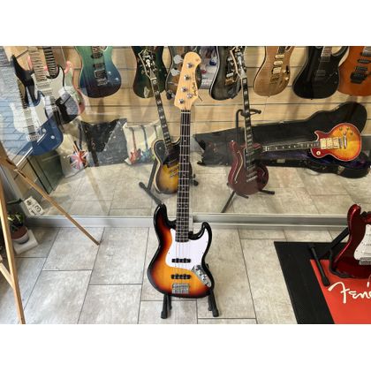 Harley benton Standard 3 Tone Sunburst lucido Basso Elettrico Usato