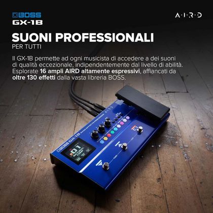 BOSS GX-1B Processore Multieffetto Per Basso